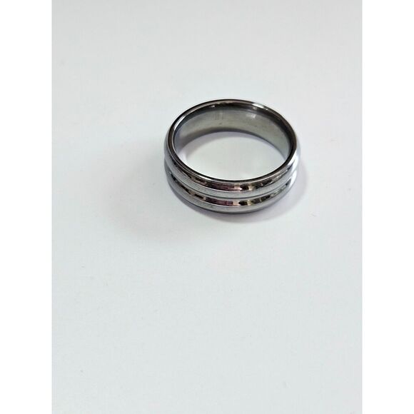 Tungsten Forever silver tone ring size 11.25 - Picture 10 of 12
